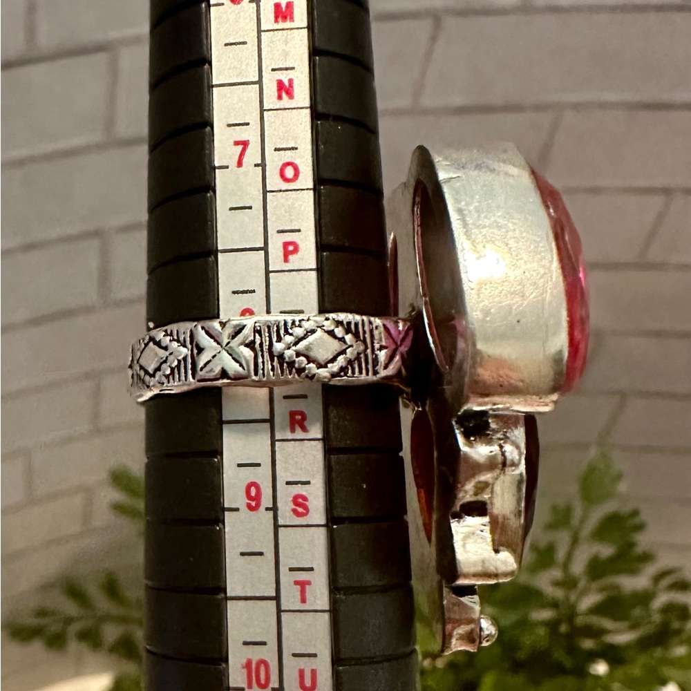 Ruby In 925ss Ring - image 6